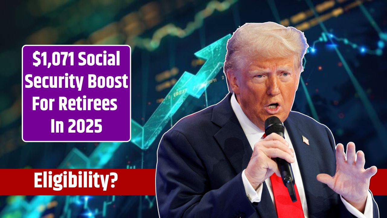 $1,071 Social Security Boost For Retirees In 2025