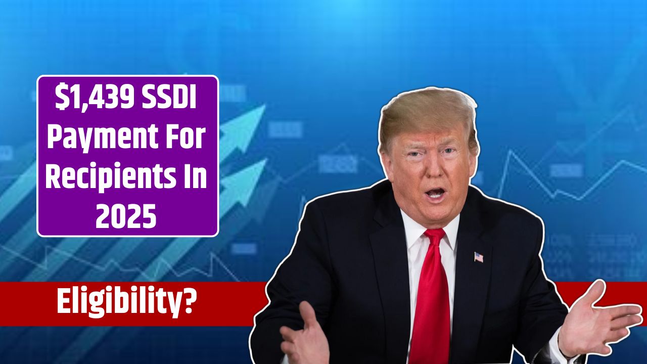 $1,439 SSDI Payment For Recipients In 2025