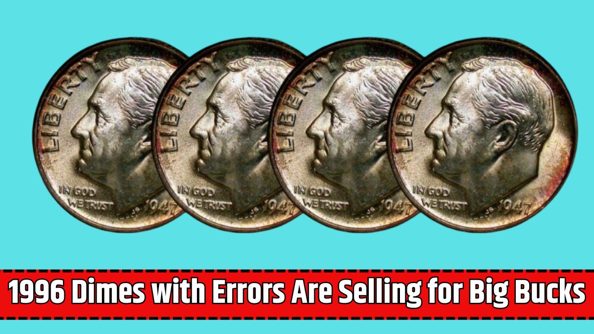 1996 Dimes with Errors Are Selling for Big Bucks