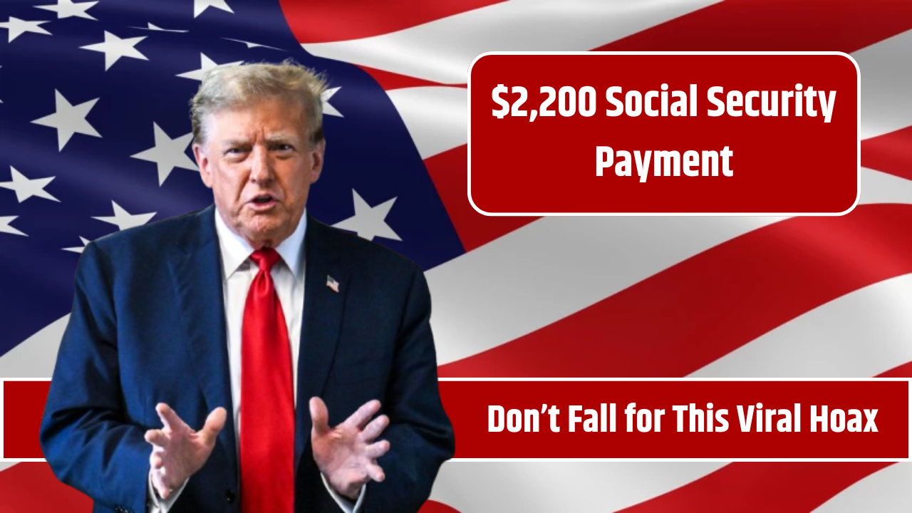 $2,200 Social Security Payment