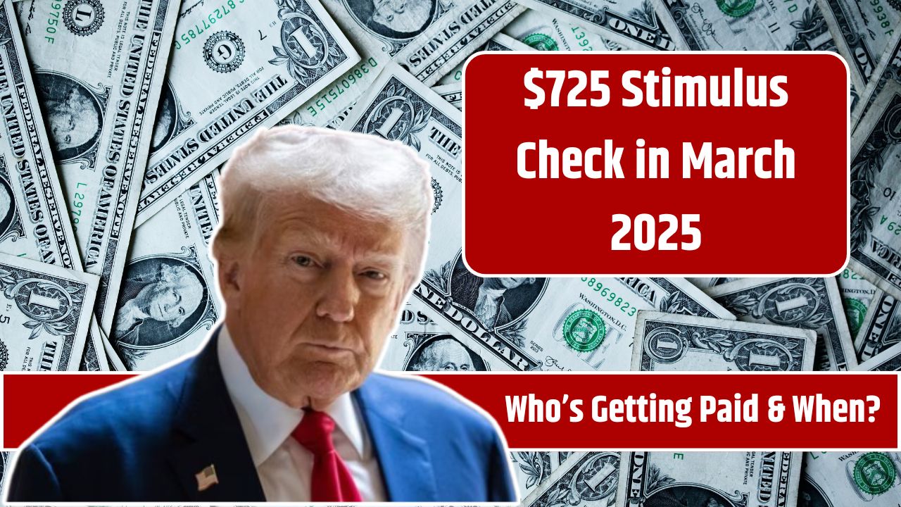 $725 Stimulus Check in March 2025